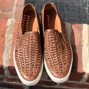 Frye | Shoes | Frye Gabe Woven Slip On Brown Sz 9 | Poshmark display picture 1